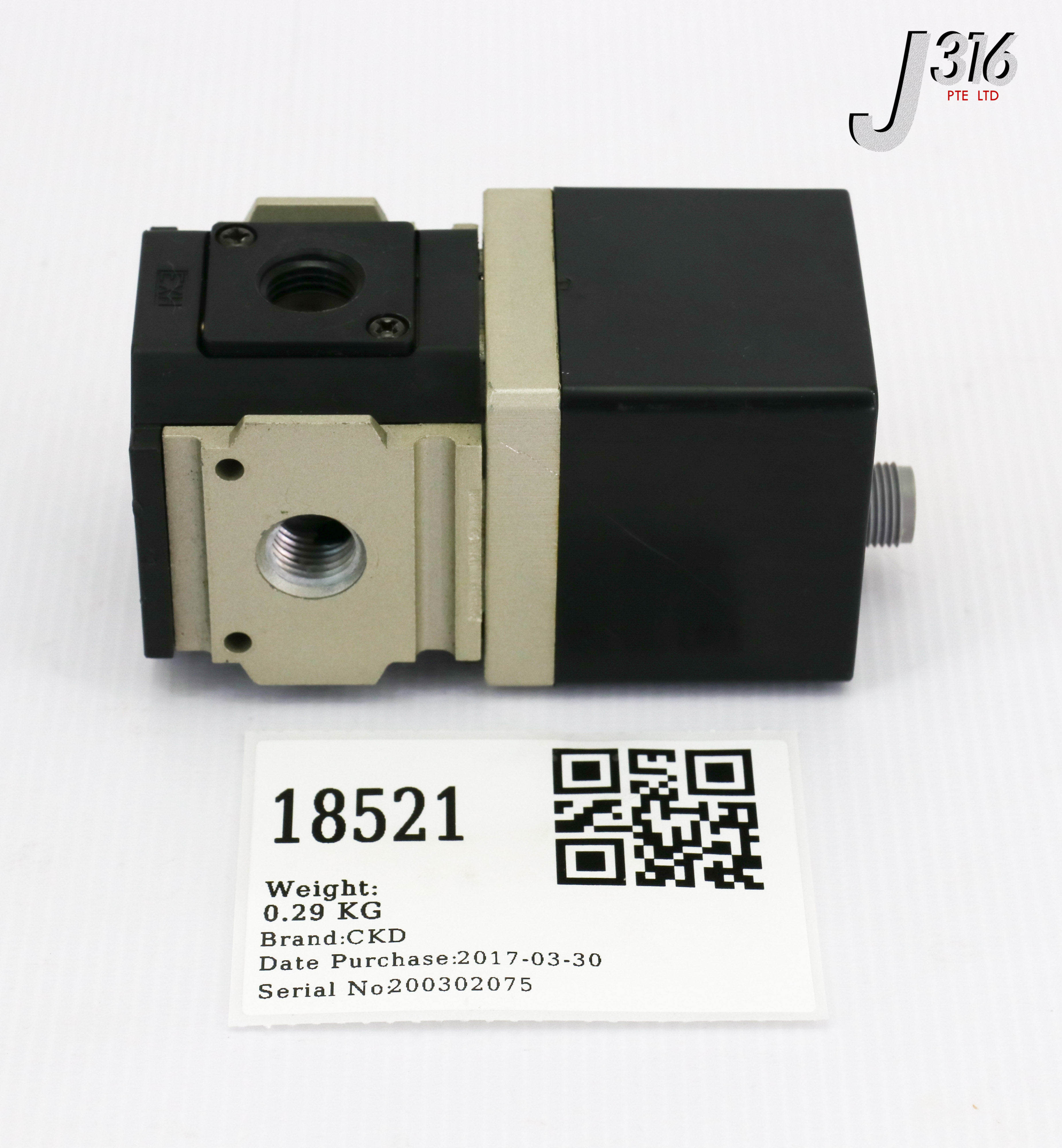 マッチ 18521 CKD PROPORTIONAL VALVE, 24VDC EV2500-108-C13 | eBay